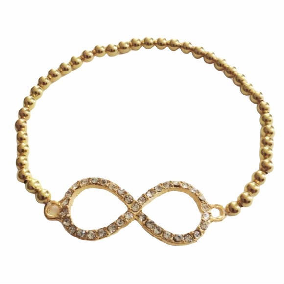 Jewelry - 3 for 15🎀Gold infinity bracelet